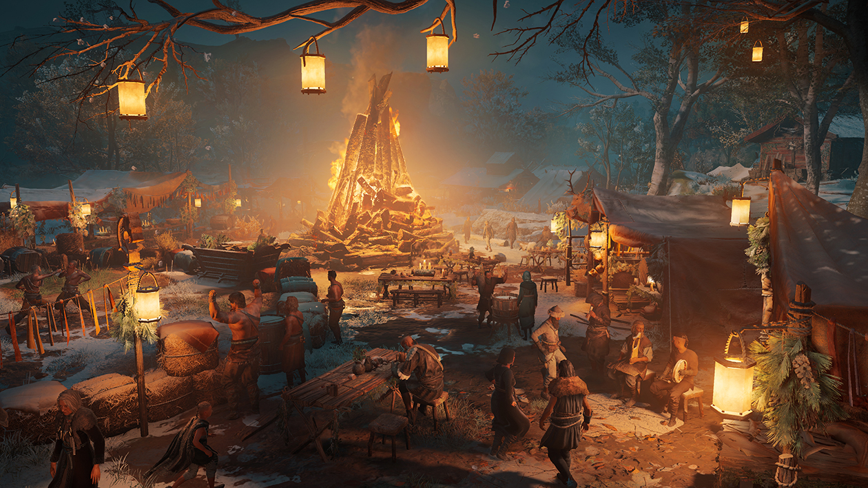 Assassin’s Creed Valhalla -toimintaroolipeli aloitti joulujuhlat