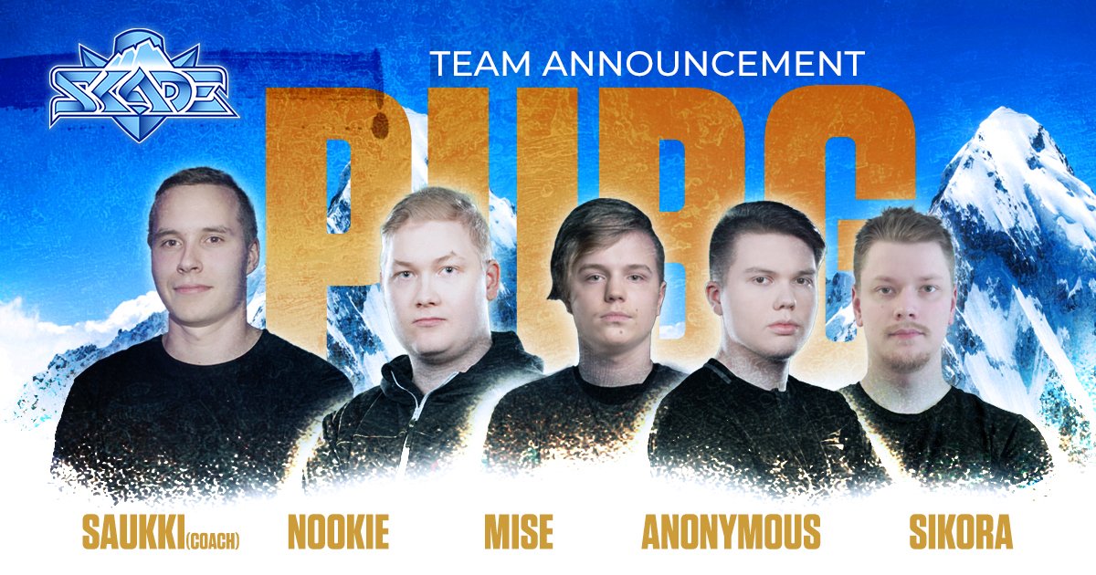 SKADE signasi Saunabois PUBG joukkueen