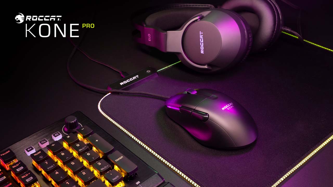 Aivan uudet Kone Pro PC -pelihiiret – ROCCAT:n kaikkien aikojen ennakkoon tilatuin tuote