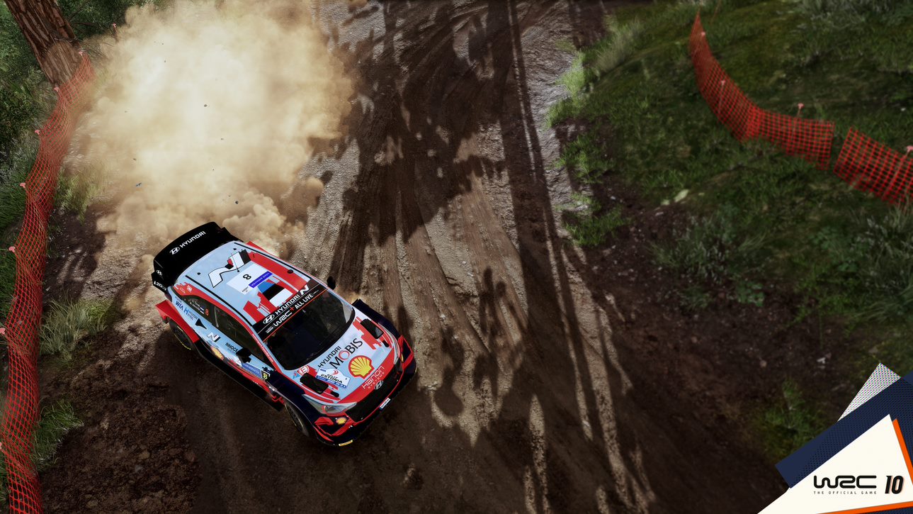 WRC 10 -rallipelin Akropolis-rallissa koetaan vauhtia ja hurjia tilanteita