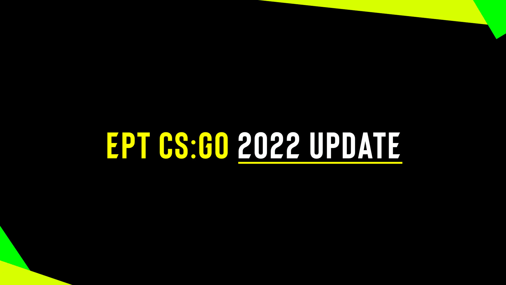 CS:GO protour eli ESL 2022