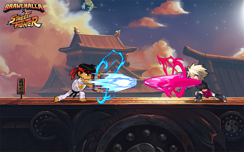 Suositut taistelupelit Brawlhalla ja Street Fighter yhdistävät voimansa