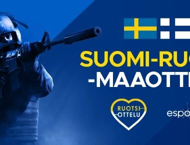 CS:GO: Suomi-Ruotsi-maaottelu käynnistyy tänään Helsingin Olympiastadionilla!
