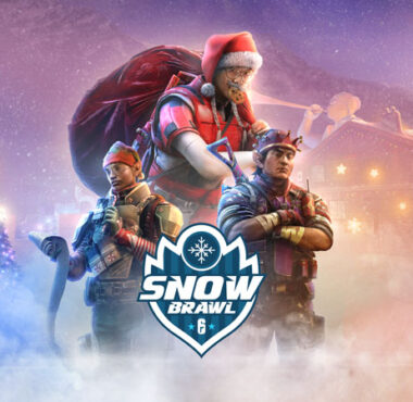Rainbow Six Siege -verkkopelin talviriehassa lumipallot lentelevät