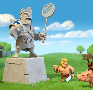 Supercellin Clash of Clans -peli Arctic Openin pääkumppaniksi