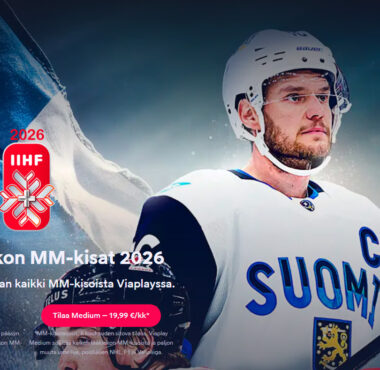 Viaplayn jääkiekon MM-kisapaketti alennushintaan