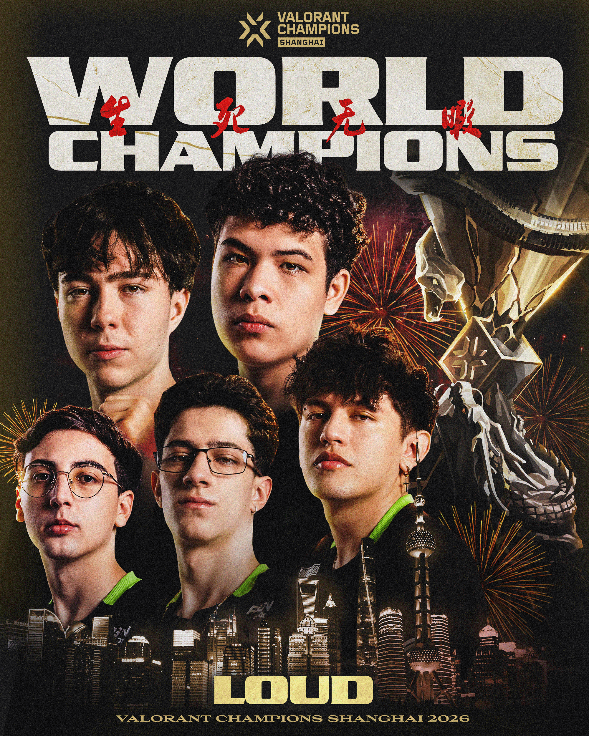 LOUD voitti Team Vitalityn ja teki VALORANT-historiaa Shanghaissa